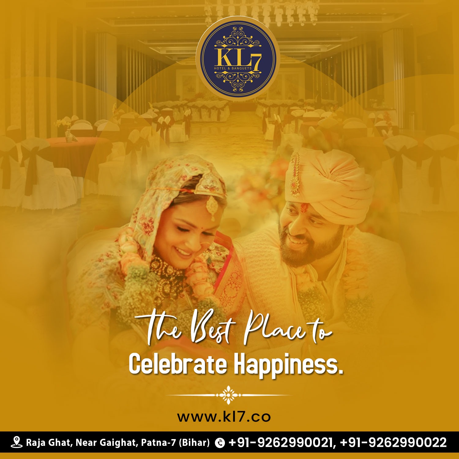 KL7 Hotel & Banquet: Marriage Hall in Patna 