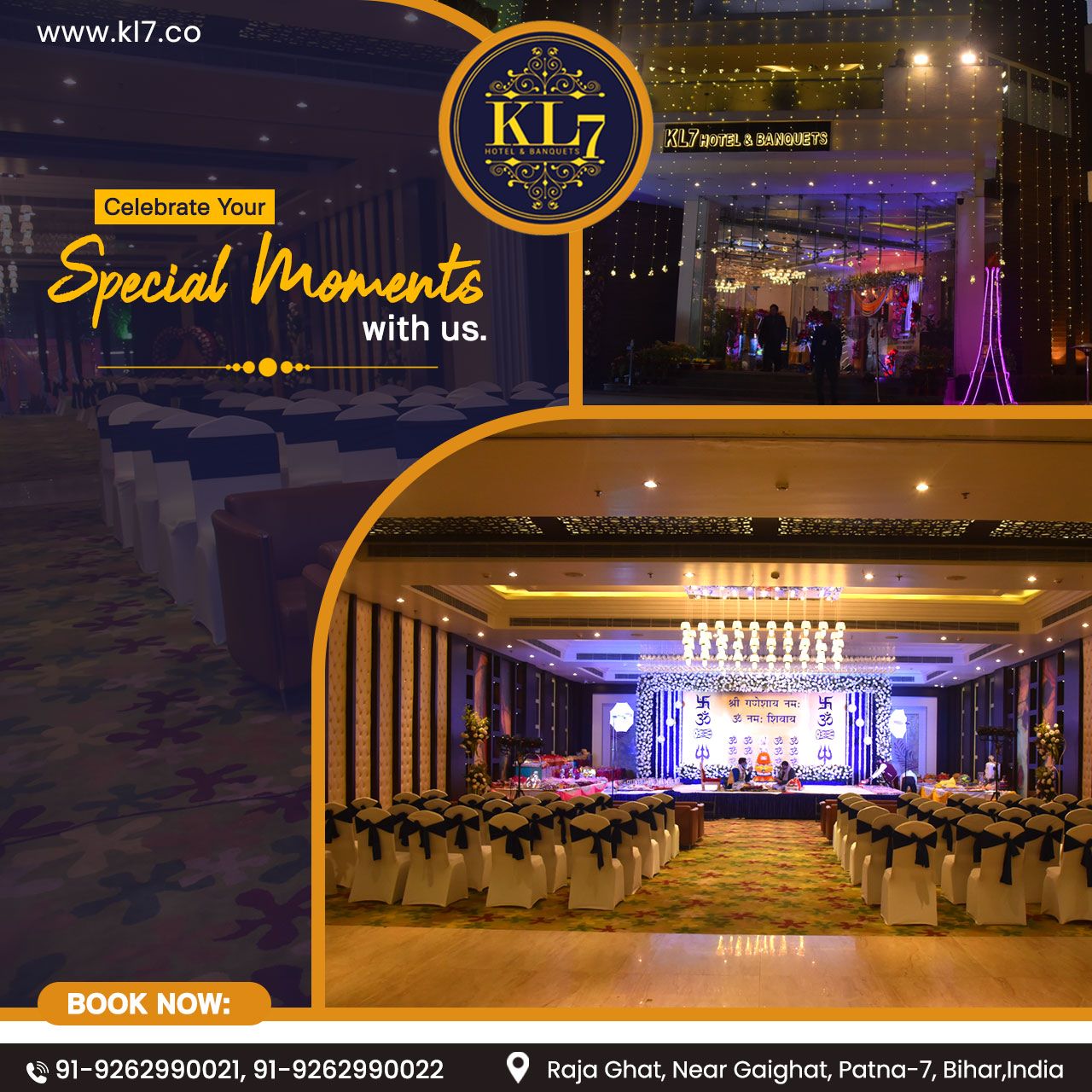 The Best Hotel & Banquet in Patna: KL7 Hotel & Banquets 