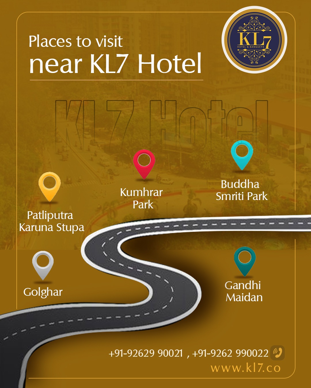 Places to visit near KL7 Hotel